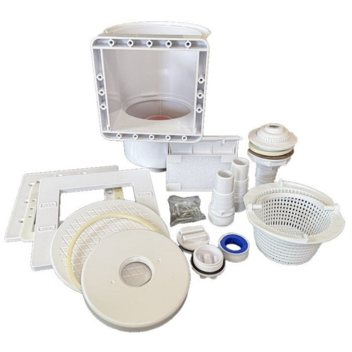 Hobby Pool Skimmer-Set, weiß, 17-teilig