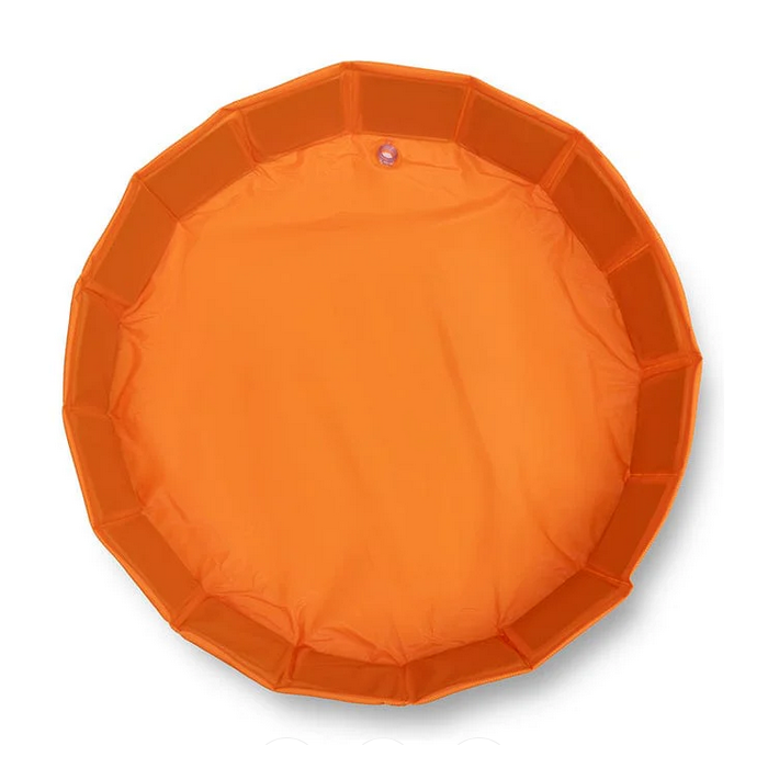 Swim Essentials Hunde Pool Bonebash, orange, Ø 80 cm