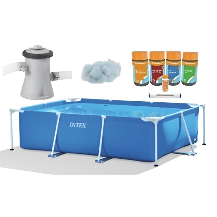 Intex Frame Pool Family 260x160x65 cm, Komplettset
