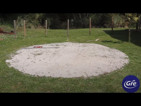 Was braucht man und welche Vorbereitungen (Erdarbeiten)